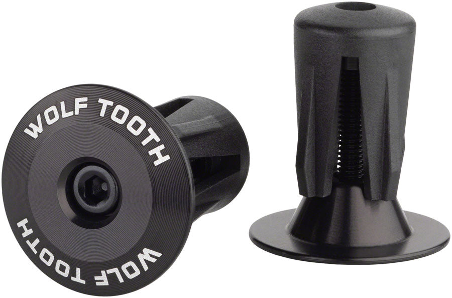 Wolf Tooth alloy bar end plug black