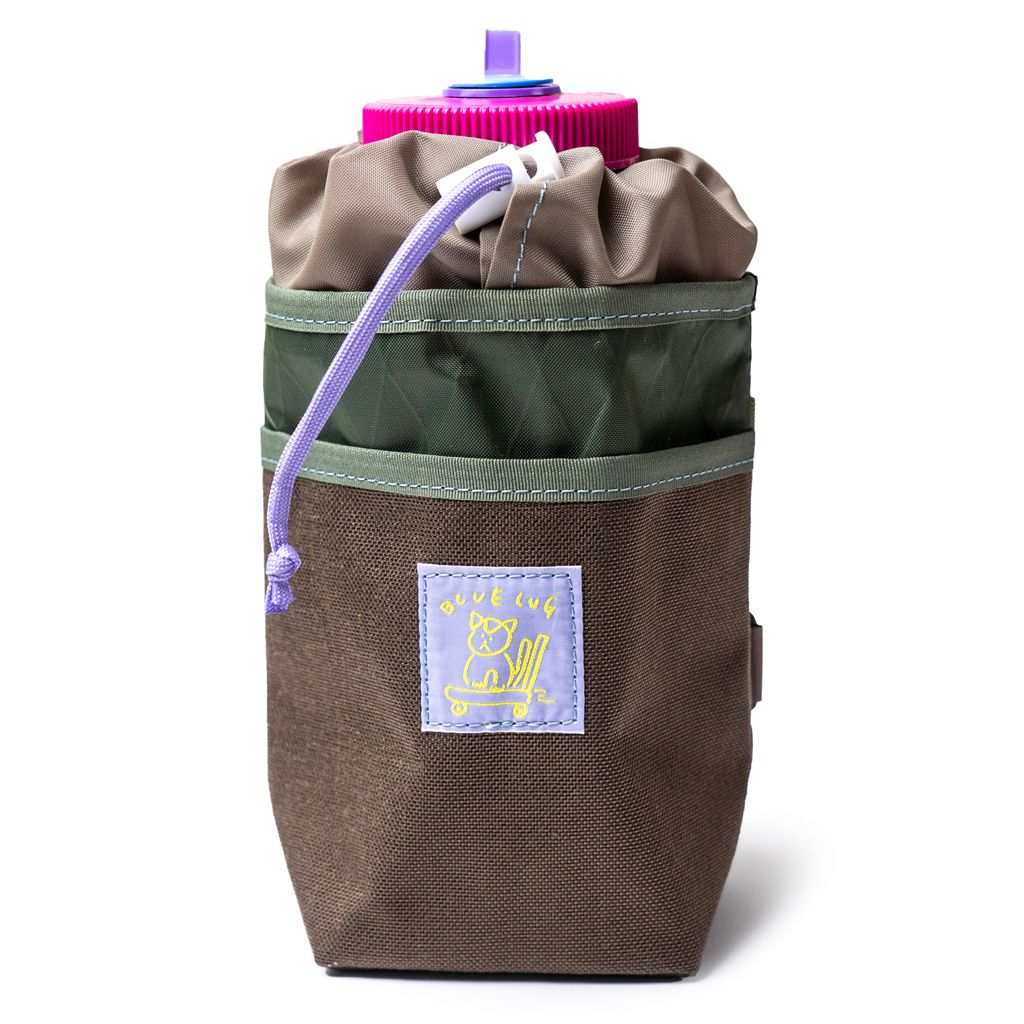 Blue Lug Stem Pouch