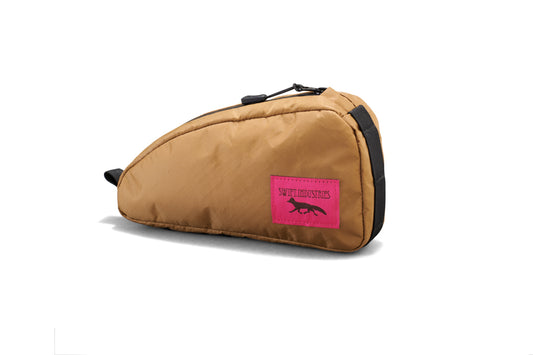 moxie top tube bag tan